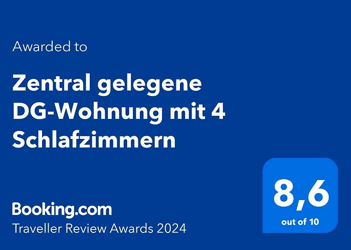 Appartement Zentral Gelegene Dg-wohnung Mit 4 Schlafzimmern Eisenach